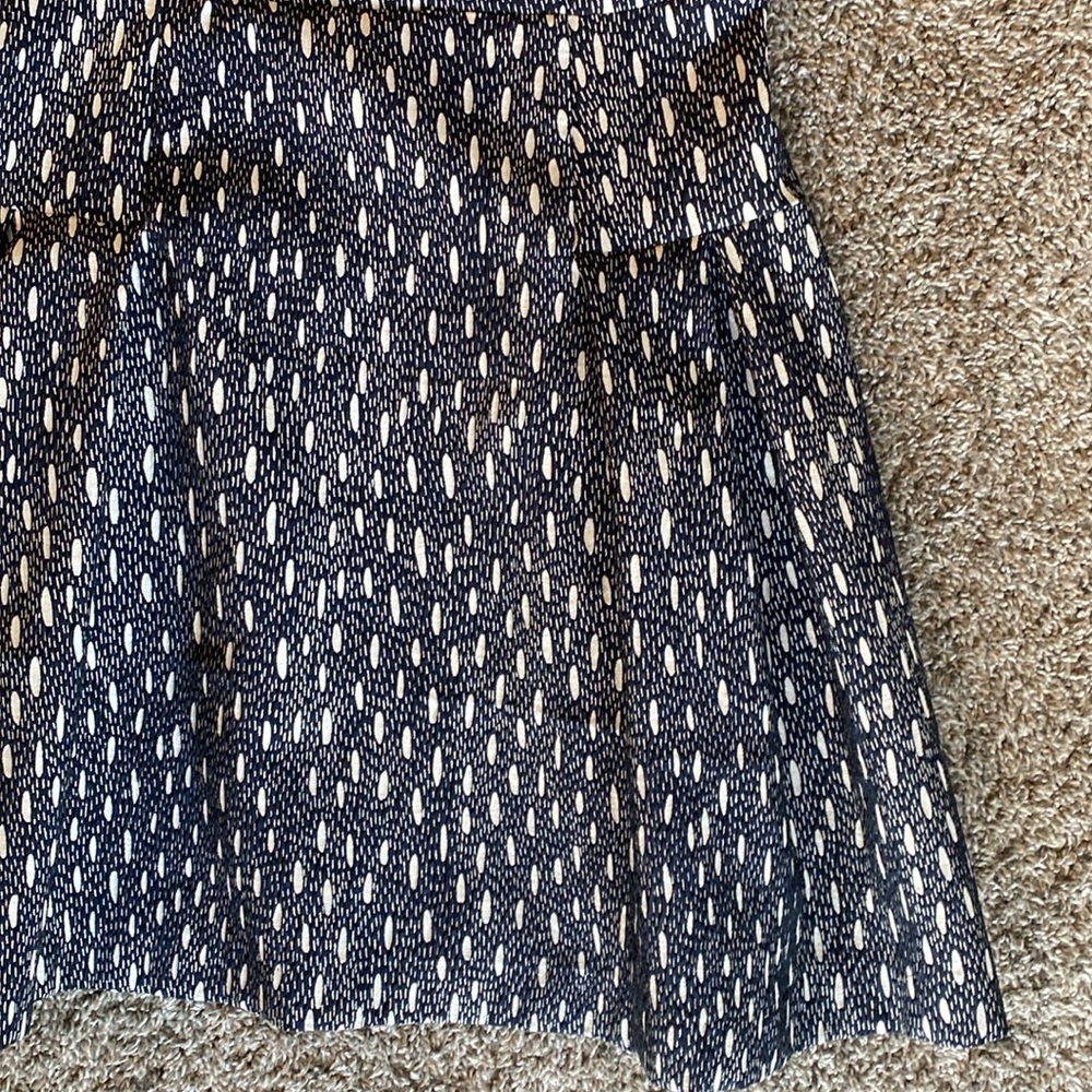 Zara Basic Black W/ White Raindrop Sleeveless Dre… - image 8